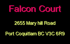 Falcon Court 2655 MARY HILL V3C 6R9